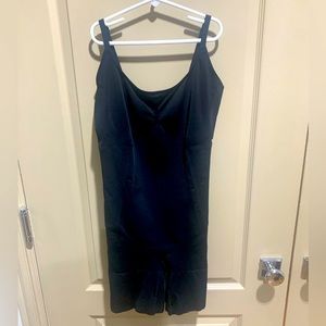 NWOT SPANX Black Bodysuit, 1X